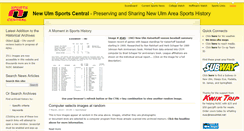 Desktop Screenshot of newulmsportscentral.com