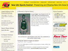 Tablet Screenshot of newulmsportscentral.com